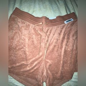 Old Navy High Waisted Terry Cloth Shorts